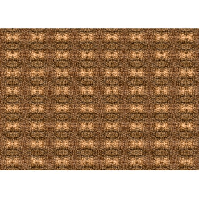 Ahgly Company Machine Washable Indoor Rectangle Transitional Orange Area Rugs, 8' x 10'