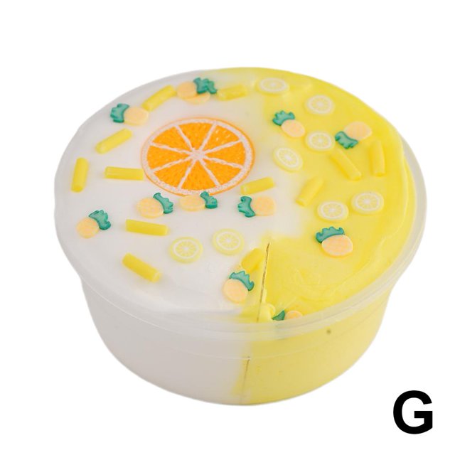 60Mlslime Cotton Mud Color Mud Two-Color Mud Light Clay Diy Toy Mud