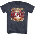 thumbnail image 1 of ACDC RWB For Those About to Rock Navy Heather Adult T-Shirt Tee, 1 of 2