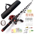 thumbnail image 1 of Spinning Rod,And Reel Combo Rod And Reel With Left Hand Rod With 18 1bb Hand 1bb Hand Portable Combo With Lures With Lures 6.89ft/2.1m Hand Portable Complete With Reel 18 Reel 18 1bb Twirltide, 1 of 6