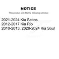 thumbnail image 2 of TOR Front Lower Suspension Ball Joints Pair for Car Kia Seltos Soul Rio KTR-101163, 2 of 2