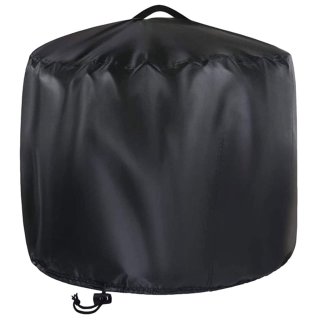 1Set Round Fire Pit Cover Outdoor Fireplace Protector Dust-proof Patio Fire Pit Cover
