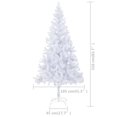 thumbnail image 4 of vidaXL Artificial Pre-lit Christmas Tree with Ball Set 210cm 910 Branches, 4 of 5
