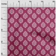thumbnail image 2 of oneOone Silk Tabby Magenta Fabric Block Craft Projects Decor Fabric Printed By The Yard 42 Inch Wide, 2 of 4