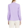 thumbnail image 4 of INSPIRE CHIC Women's Tie Neck Button Down Work Long Sleeves Blouse Shirts, 4 of 5