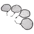 thumbnail image 3 of MasteelfCA 4Pcs Ponytail Hairnets Elastic Hair Bun Holding Hairnet Simple Wig Accessories, 3 of 7