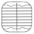 thumbnail image 3 of Grille Universelle en Acier Inoxydable pour Friteuse à Air Chaud et Plateau de Four Empilable pour une Cuisson et une Rôtisserie Uniformes - Grille à Mailles pour des Résultats Nets Hypnotisants et une Utilisation Polyvalente en Cuisine, 3 of 3
