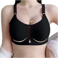 thumbnail image 1 of Womans Fashion Solid Color Comfortable Hollow Out Bra Underwear No Rims, 1 of 9