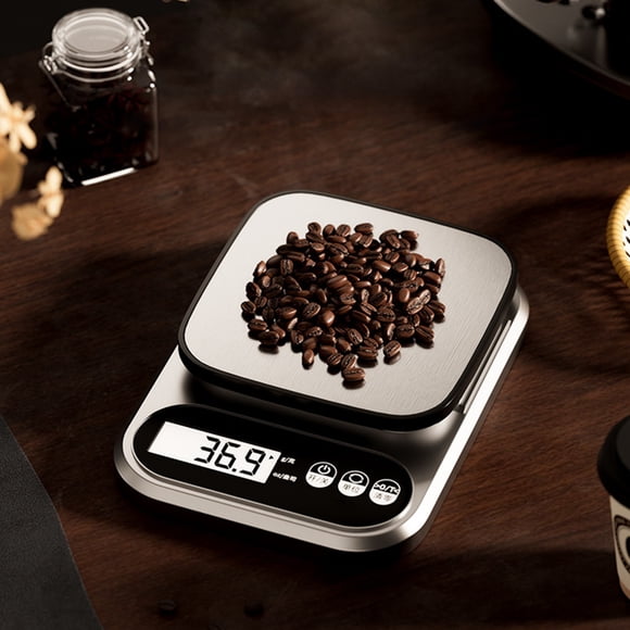 Small Electronic Kitchen Scale Gram Scale High Precision Baking Food Scale Rechargeable 7.9 Inch