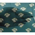 thumbnail image 4 of oneOone Viscose Chiffon Fabric Dot & Bird Block Decor Fabric Printed BTY 42 Inch Wide, 4 of 4