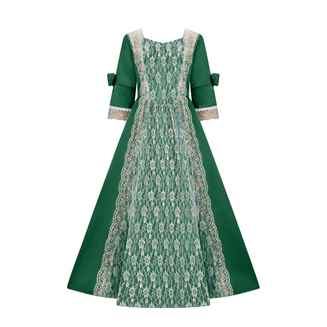 EGNMCR Robes de Soirée pour Femmes, Robes Formelles pour Femmes, Costume de Performance de Soirée pour Femmes Grande Taille COS Robe de Costume Évasée à Manches Longues Unie à Col Rond Longues Robes Robe pour Femmes