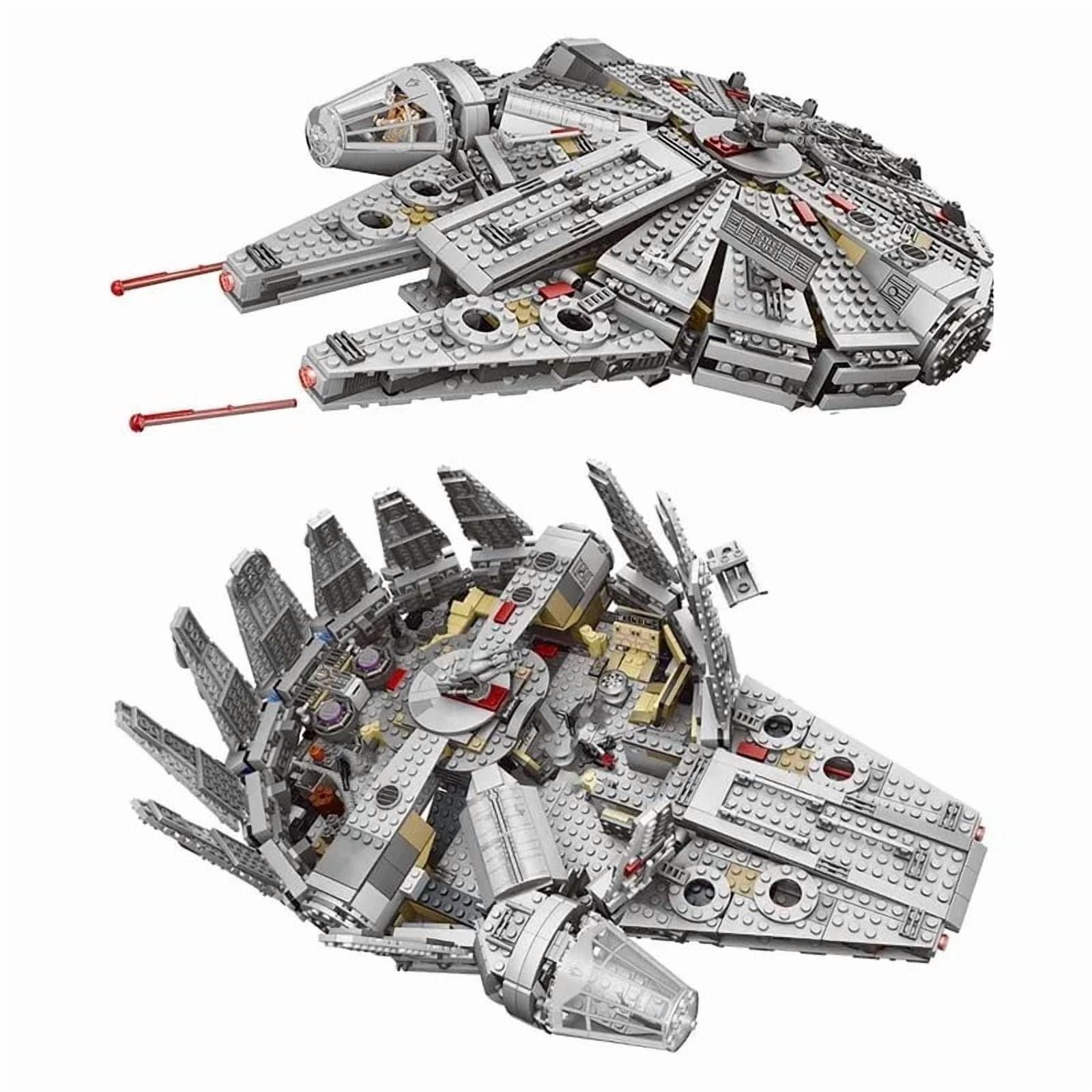 In Stock Falcon Spaceship Bricks Block Toy for Boys Gift for Kids Millennium Model Building Kits for Constructor Legoing 75105,Millennium Falcon