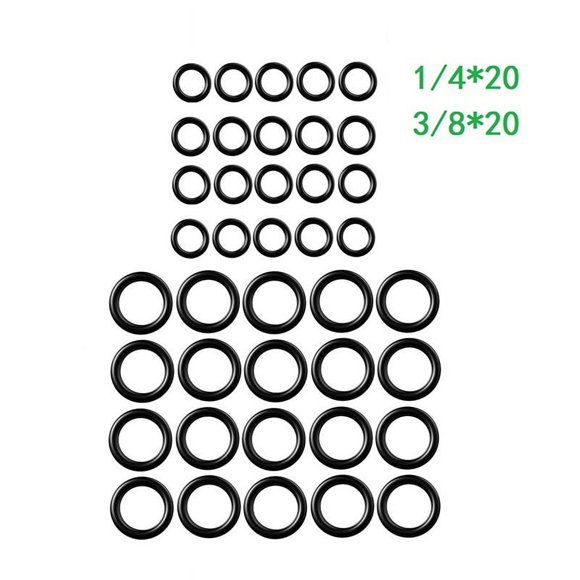40 Pcs High Pressure washer O-ring 1/4 M22 3/8 Quick Connect Seal Rings Washers