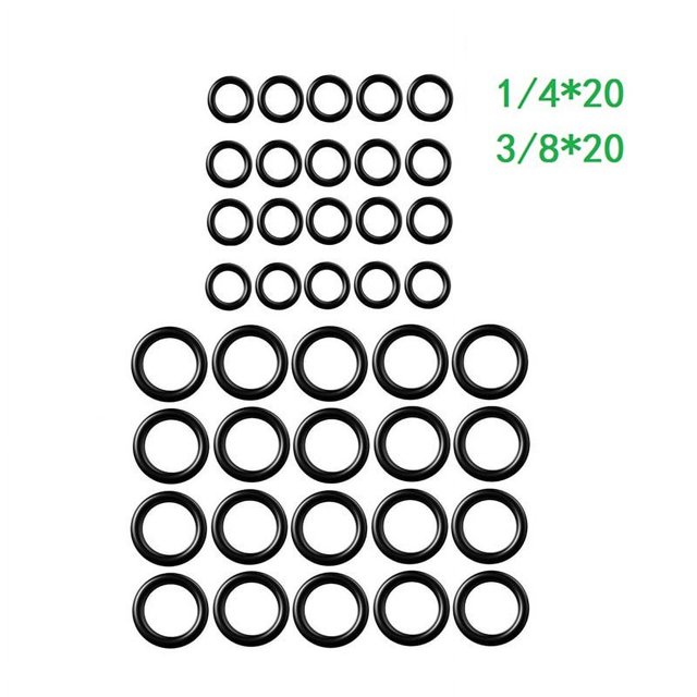 40 Pcs High Pressure washer O-ring 1/4 M22 3/8 Quick Connect Seal Rings Washers