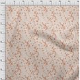 thumbnail image 4 of oneOone Cotton Poplin Peach Fabric Asian Scroll Craft Projects Decor Fabric Printed By The Yard 42 Inch Wide, 4 of 4