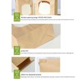thumbnail image 2 of Maytalsory 50piece Window Pockets Baking Bags With Kraft Paper And Wire Product Is Not large size, 2 of 6
