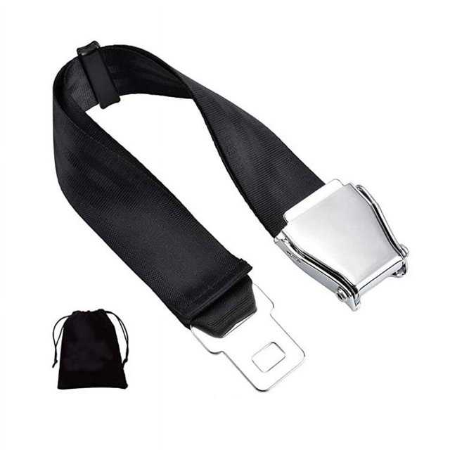 Seat Belt Extender, Airplane Seat Belt Extender, Adjustable 7-32" Fits All Airlines