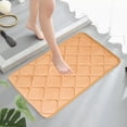 thumbnail image 1 of Dvkptbk Rugs Ultra Absorbent Non-Slip Memory Foam Machine Washable Soft Velvet Bath Mats Floor Mat Easier to Dry for Bathroom Floor Bath Mats Bath Rugs Bathroom Decor, 1 of 9