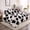 blackwhitecow, variant on POINTERTECK Plush Shaggy Fuzzy Duvet Cover Set Black White Cow Print Soft Crystal Velvet Twin Bedding Set (1 Faux Fur Duvet Cover + 1 Faux Fur Pillowcases)