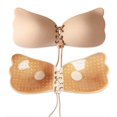 thumbnail image 3 of Strapless Sticky Bra Backless Bra Invisible Silicone Bras Push up Bra for Women 2 Pack, 3 of 8