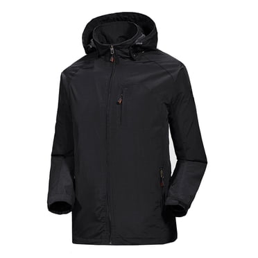 Pisexur Men's Tactical Jacket Stretch Waterproof-Breathlable Rain Jacket Water-Resistant Jacket Soft Shell Winter Coats Military Jacket
