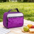 thumbnail image 1 of Dvkptbk insulated lunch bag Fashionable Outdoor Hand Sequin Lunch Bag Modern Portable Insulated Picnic Lunch Box Bag, 1 of 6
