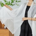 thumbnail image 2 of Xingzhi Versatile Long Scarf For Different Outfits And Occasions Made With Chiffon Long Shawls And Wraps light yellow, 2 of 6