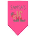 thumbnail image 1 of Santa's Elf Bandana en Strass Rose Vif Grand, 1 of 1