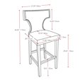 thumbnail image 4 of CorLiving Kings Studded Bonded Leather Barstool, 4 of 4