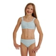 thumbnail image 1 of Justice Girls' Two Piece Gingham Bikini Set, 1 of 4