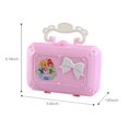 thumbnail image 3 of SIYTUAU Beauty Mini Box For Girls Childrens Play House Princess Vanity Box Face Art Diy Handbag Makeup Set Pink Plastic Pretend Play Toy Makeup Set For Girls, 3 of 9