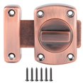 thumbnail image 2 of Zinc Alloy Sliding Door Lock Latch  Buckle, Sliding Door Lock for Cabinet Closet Cupboard, 2 of 8