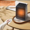 thumbnail image 3 of Desk Heater Electric Oscillating Remote Control Space Heater with Timer Oscillating Space Heater Electric Heater Space Heater Remote Control Heater Desk Heater with Timer Desk Heat, 3 of 7
