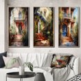thumbnail image 1 of Designart « Country Cottage Entry Rustic Charm II » Ensemble d'Art Mural Encadré de Ferme, Ensemble de 3 - Ensemble de Toiles à Cadre Campagnard Blanc pour Déco de Salon, 1 of 6