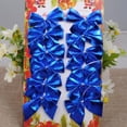 thumbnail image 1 of 12Pcs Christmas Tree Ribbon Bow   Ornaments for Holiday Decor  Great Gift Christmas Decoration, 1 of 2