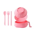 thumbnail image 2 of EGNMCR Kitchen Gadgets, Microwave Ramen Bowl With Strainer Microwave Ramen Bowl 6-piece Set Ramen Microwave Bowl With Lid And Handle Dishwasher Safe Portable Ramen Bowl Cooker Dish Dish, 2 of 6