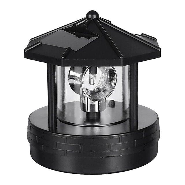 Pisexur Solar Rotating Tower LED Light Outdoor Garden Courtyard Decoration Light on Clearance