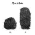 thumbnail image 5 of Microphone Intégré Pare-Brise Duveteux Micro Cache-Brise Silencieux Compatible avec Rodé VideoMic GO/ SGC-598 Microphones, 5 of 5