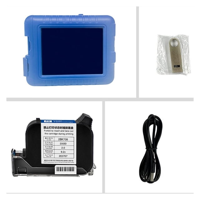 12.7mm Multi-language Mini Intelligent Inkjet Printer Micro Logo Printer Food Packaging Bag Inkjet Printers ,Multi-Format Printing