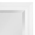 thumbnail image 3 of Kate and Laurel Whitley Traditional Framed Wall Mirror, 24 x 34, White, Coastal Rectangle Bathroom Mirror with Transitional Profile and Beveled Edge Design, 3 of 8