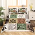 thumbnail image 2 of YST Happy Camping Comforter Cover Rustic Cabin Camper Twin Bedding Sets Rv Car Accessories For Travel Trailers(No Comforter), 2 of 5