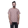 thumbnail image 1 of Atasi Short Kurta For Men Stylish Printed Cotton Cambric Summer Clothing, 1 of 5