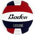 thumbnail image 1 of Baden LEXUM Indoor Microfiber Volleyball - Official NFHS Approved Game Ball, Red/White/Navy, 1 of 5