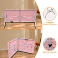 thumbnail image 3 of 6ft Pink Folding Table, Portable Plastic Table for Camping, Picnics, Parties, High Load Bearing Foldable Table, 3 of 7