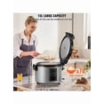 thumbnail image 3 of Cuiseur à Riz Commercial, Cuiseur à Riz de 60 Tasses, Grand Cuiseur et Réchaud à Riz de 13,74 Pintes / 13 Litres avec Casserole Intérieure Antiadhésive, Cuisson Rapide et Maintien au Chaud pendant 12 Heures, avec Tasse à Riz et Palette, pour Restaurant, 3 of 10