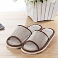 thumbnail image 4 of RKSTN Pantoufles pour Femmes Hommes Couples Mode Décontractée Pantoufles de Maison Intérieur Sol Chaussures Plates Sandales,Pantoufles pour Femmes Intérieur Extérieur, 4 of 7