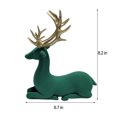 thumbnail image 3 of Holiday Time 8 Inch Flocked Reindeer Decor, 3 of 4