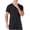 Black, variant on SROBPTY Mens Summer Top, Short Sleeve Shirts for Men, Men Casual Running Exercise Fitness Loose Round Neck Short Sleeve Red, XL