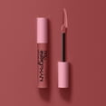 thumbnail image 2 of NYX PROFESSIONAL MAKEUP, Lip Lingerie XXL Matte Liquid Lipstick, Vegan Formula - TURN ON (Peach Nude), 2 of 4