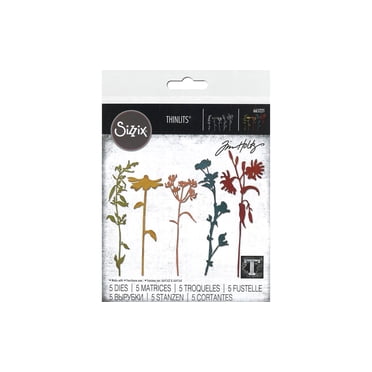 Sizzix THoltz Thinlits Die Wildflower Stems #3